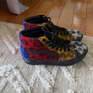 Vans wool hightop sneakers boots